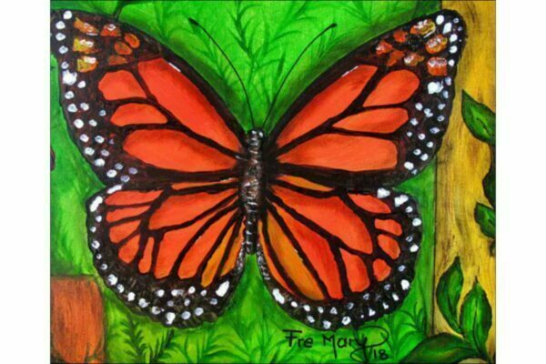 Mariposa naranja