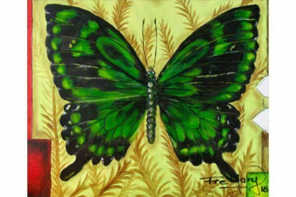 Mariposa verde