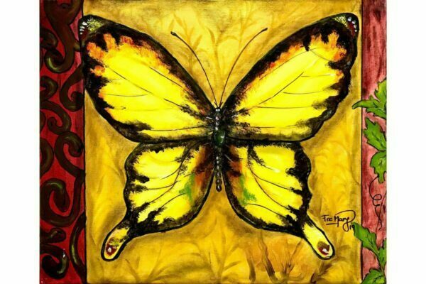 mariposa amarilla