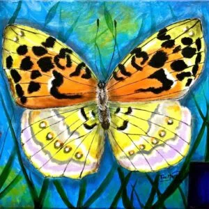 mariposa amarilla