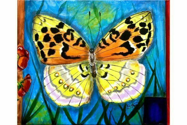 mariposa amarilla